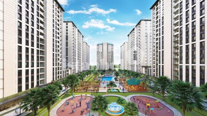 general view in metro home project property for sale in istanbul