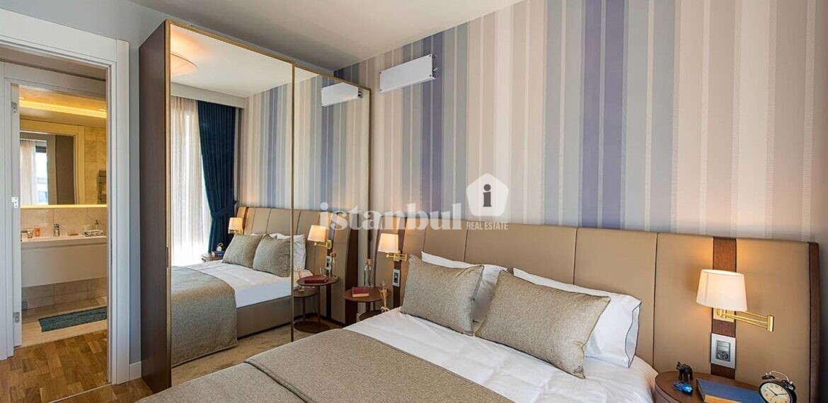 11 interior blue lake apartments for sale in istanbul kucukcekmece real photo bedroom 4