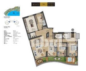 4+1 169 m sea pearl interior flats for sale turkey real estate seaview apartments