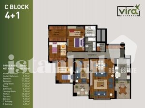 4+1 200 M2 interior vira istanbul property for sale istanul turkey real estate apartment toilet