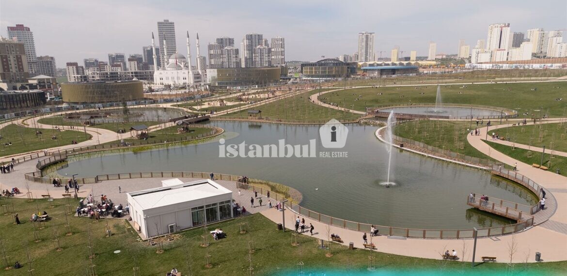 Kuzey Yakasi commercial property for sale in Basaksehir Istanbul turkey real estate and citizenship lake view