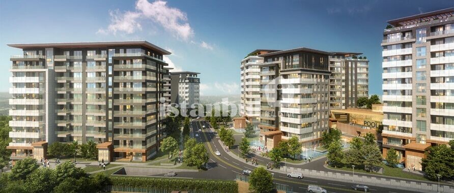 Avrupa Konutları Çamlıvadi luxury flats property for sale in hagithane istanbul turkey property citizenship