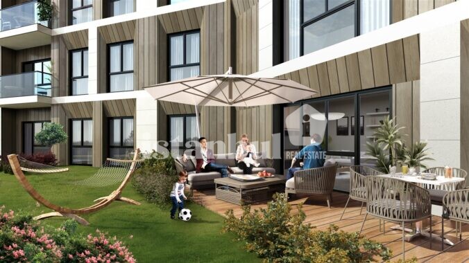 Babacan Port Royal houses property for sale in Kucukcekmece Istanbul turkey real estate citizenship