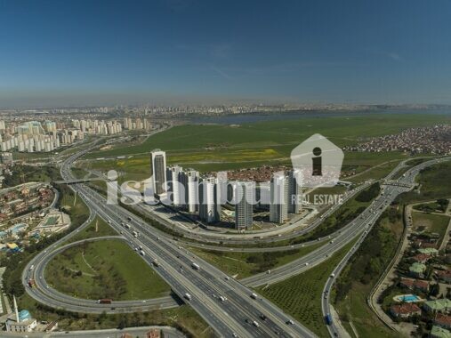 Gol Panorama residential apartments property for sale in Bahcesehir Istanbul Turkey property citizenship drone view