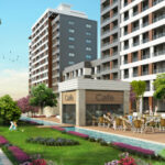 Tual Bahcekent residential flats property for sale in a new town in Bahcesehir basaksehir istanbul turkey property and citizenship