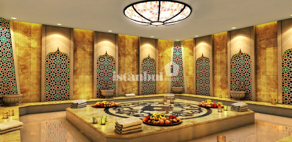 hamam Babacan Port Royal property for sale in Kucukcekmece Istanbul turkey property citizenship