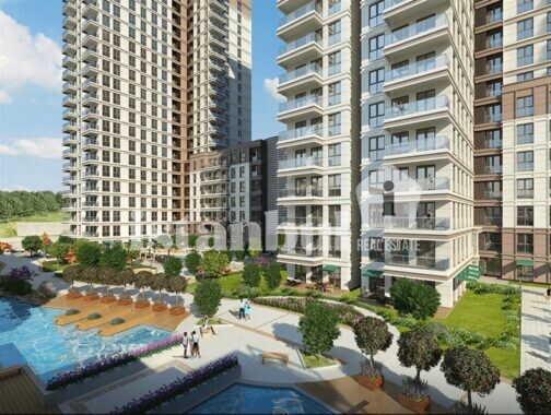 referans bahcesehir social facilities garden commercial andresidential property for sale in bahcesehir basaksehir istanbul turkey property and citizenship