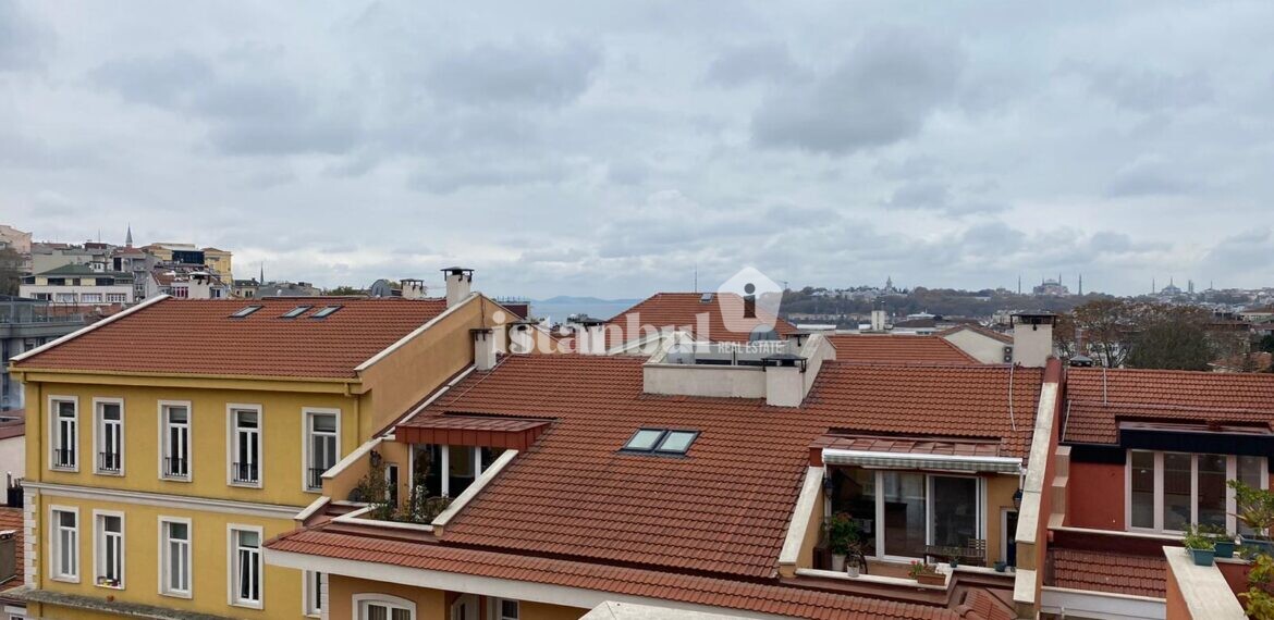 tomtom residences view property for sale near taksim square in beyoglu istanbul turkey real estate citizenship terrace