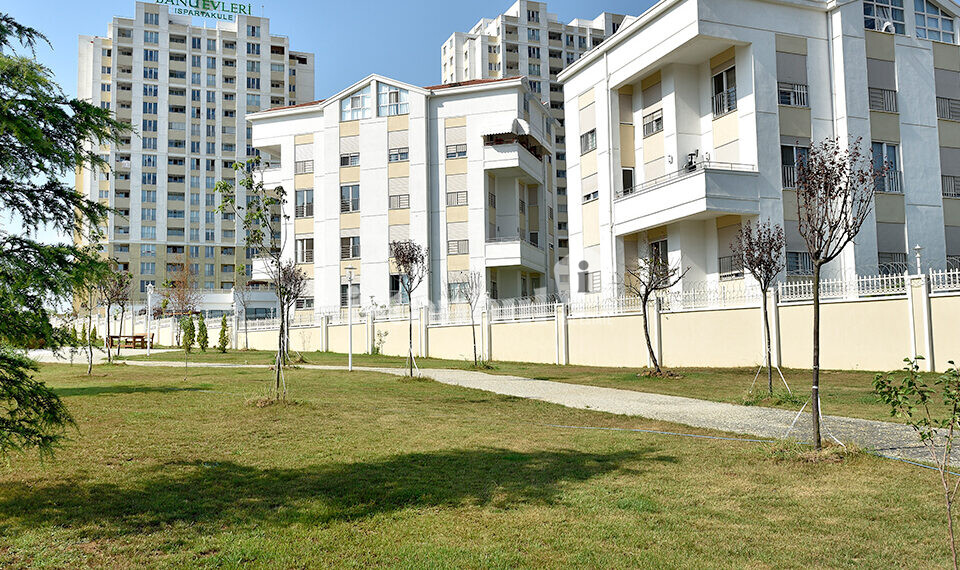 Banu Evleri social facilities family type residential apartments property for sale in Ispartakule Bahcesehir Istanbul turkey property and citizenship