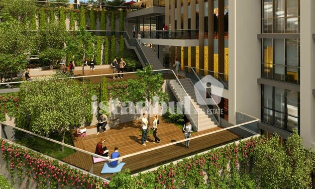 DKY ON Kağıthane social facilities Residences and offices for sale in Kağıthane, Istanbul turkey real estate for sale and citizenship