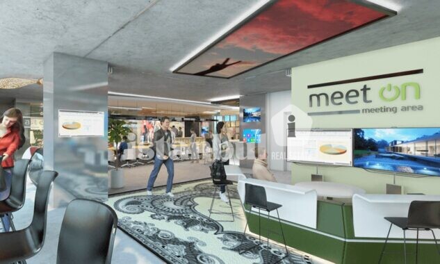 DKY ON Kağıthane social facilities meeting rooms Residences and offices for sale in Kağıthane, Istanbul turkey real estate for sale and citizenship