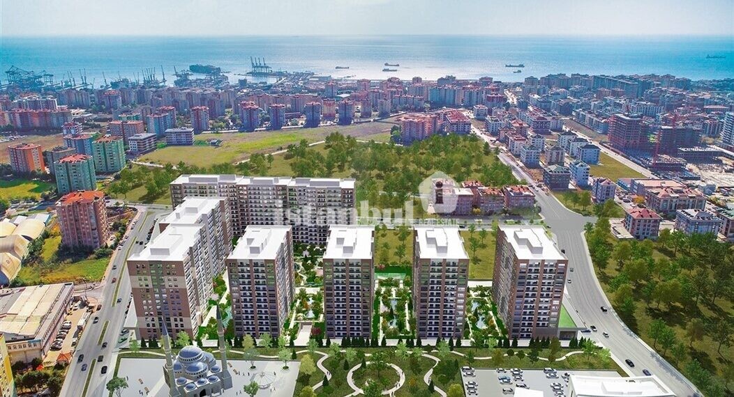 Ihlas Marmara Evleri 4 Beylikduzu drone view real estate for sale in istanbul turkey property and citizenship