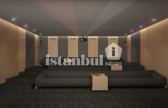 Resim Modern residential apartments for sale in Kâğıthane, Istanbul turkey real estate for sale and citizenship social facilities cinema