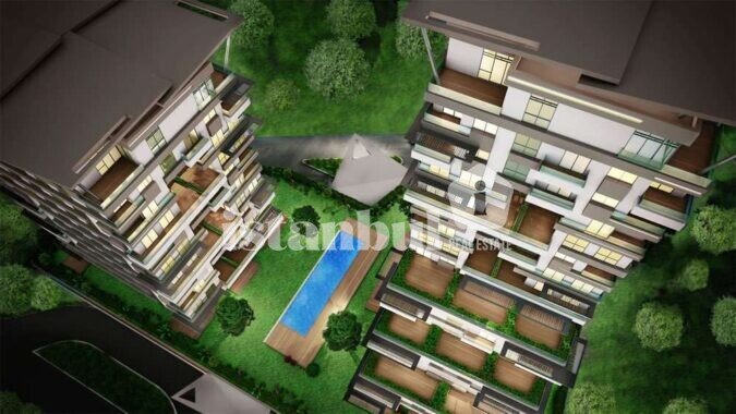 Seba Suites Seba luxurious apartments for sale in Kagithane Istanbul turkey real estate for sale and citizenship