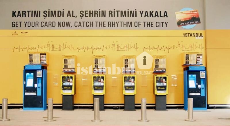 istanbul card machines kiosks