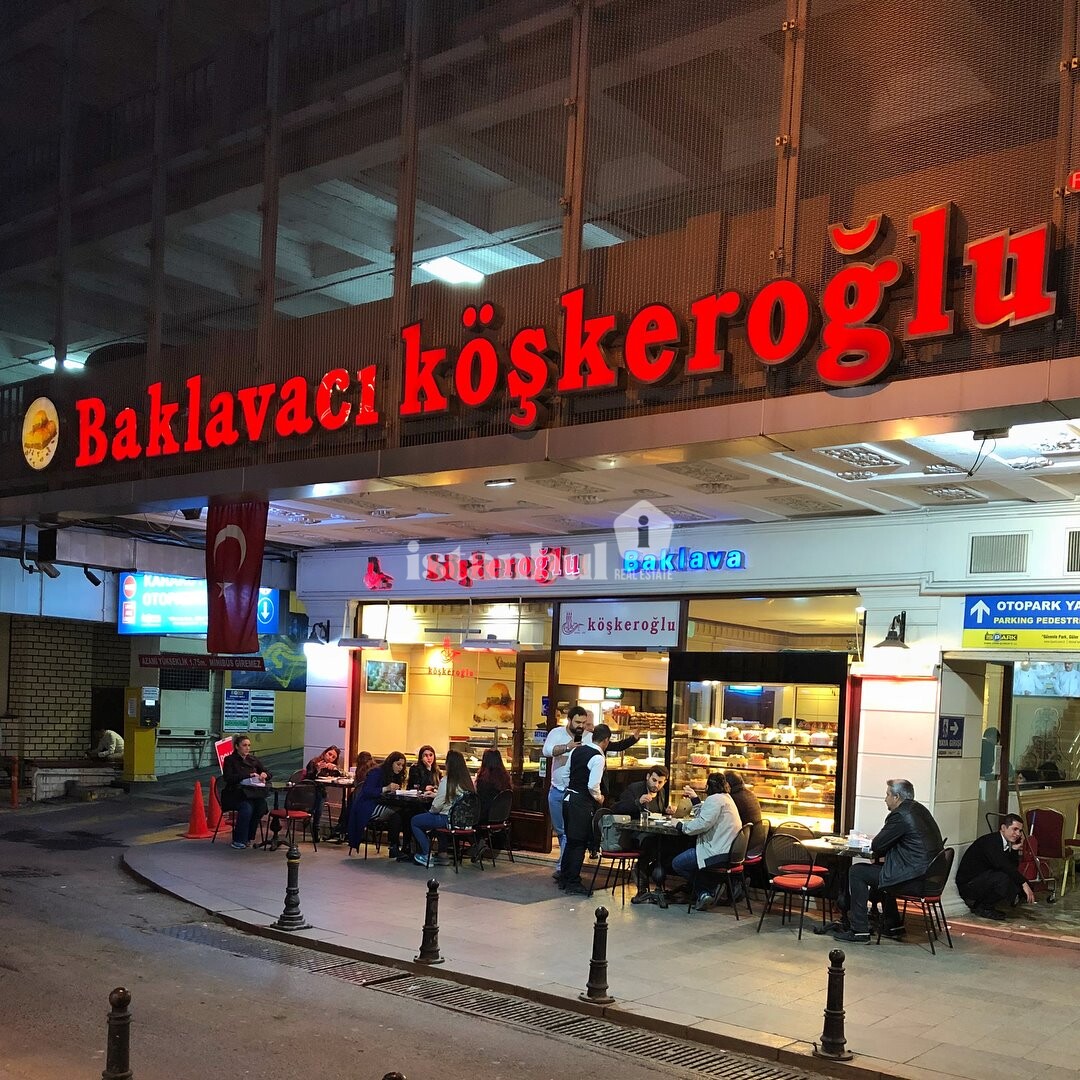 kosker oglu top turkish baklava and dessert in Istanbul