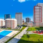 Nurol Park swimming pool residences for sale in Basin Express gunesli Istanbul real estate for sale in turkey citizenship