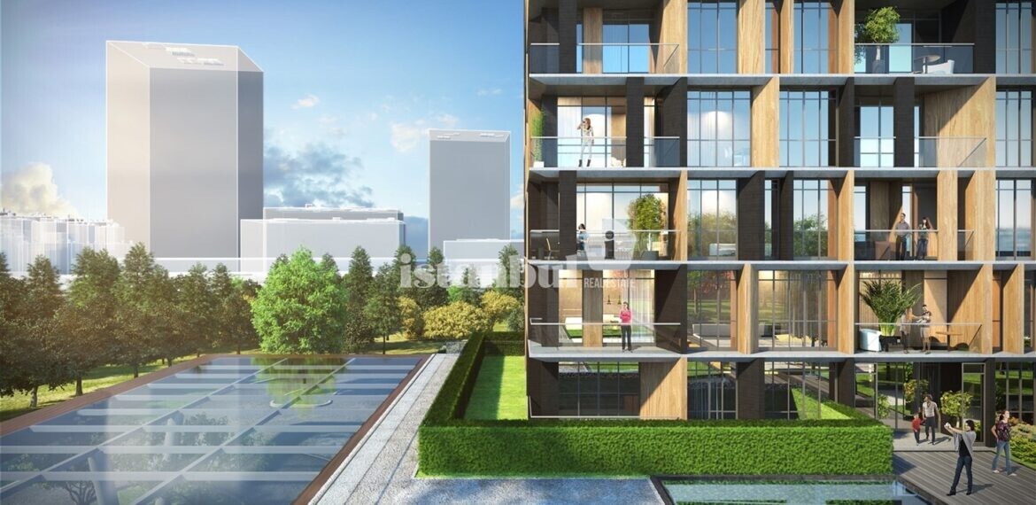 Toya Next Modern luxury apartments for sale in Basin Express Istanbul new business center in turkey real estate and citizenship