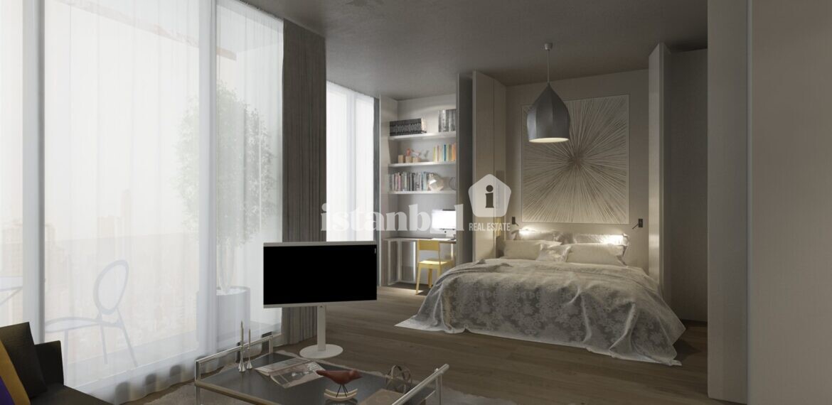 Toya Nextfunctional bedroom Modern luxurious apartments with balconies for sale in Basin Express Istanbul new business center in turkey real estate and citizenship