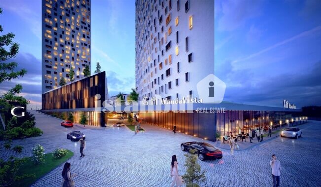 Wanda Vista Istanbul luxury residences for sale in basin express bagcilar istanbul real estate for sale in turkey citizenship exterior