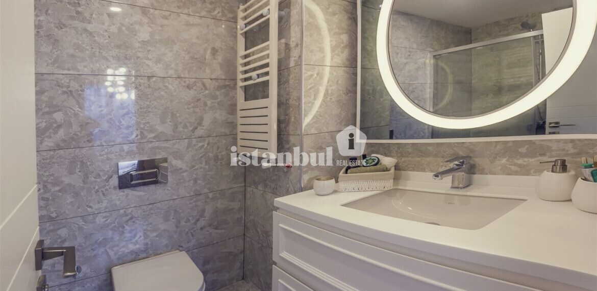 botique panorama garden residential flats for sale in bahcesehir istanbul real estate for sale in turkey citizenship Master_Bedroom_Bathroom_Panorama