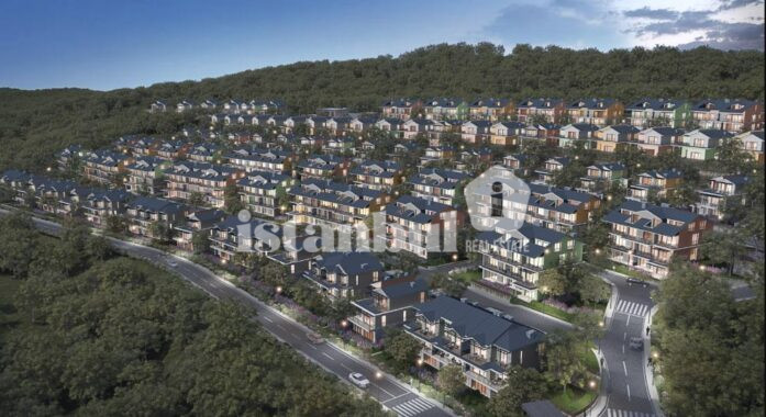 Experience a serene living environment with Turkish citizenship options at Koy Zekeriyakoy.