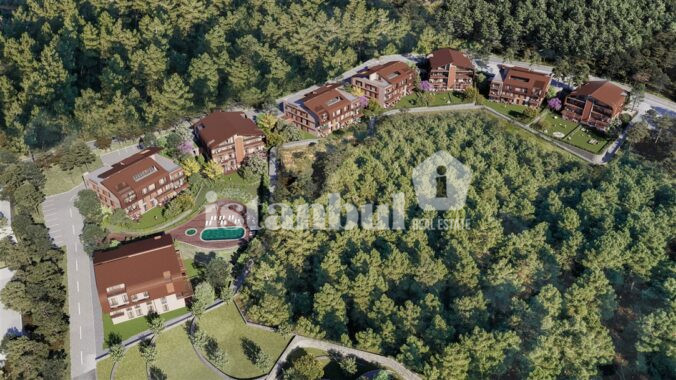 Explore the tranquility of Orman Yaka, where serene residences offer the potential for Turkish citizenship amidst the beauty of nature.