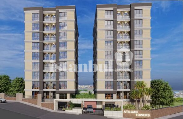 Atılgan Towers presents a prestigious residential experience with the possibility of Turkish citizenship.
