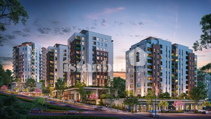 avrupa-konutlari-yenimahalle-exterior-evening-view