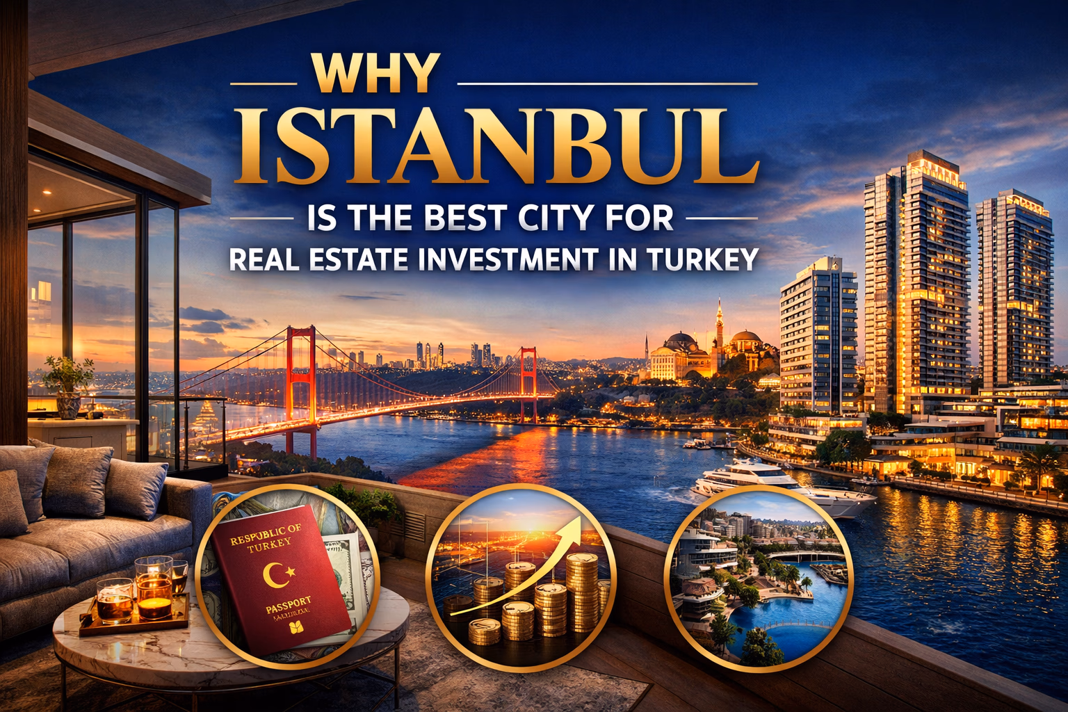 Top City for Foreign Buyers in 2026: Why Istanbul is the #1 Destination for Real Estate Investment in Turkey