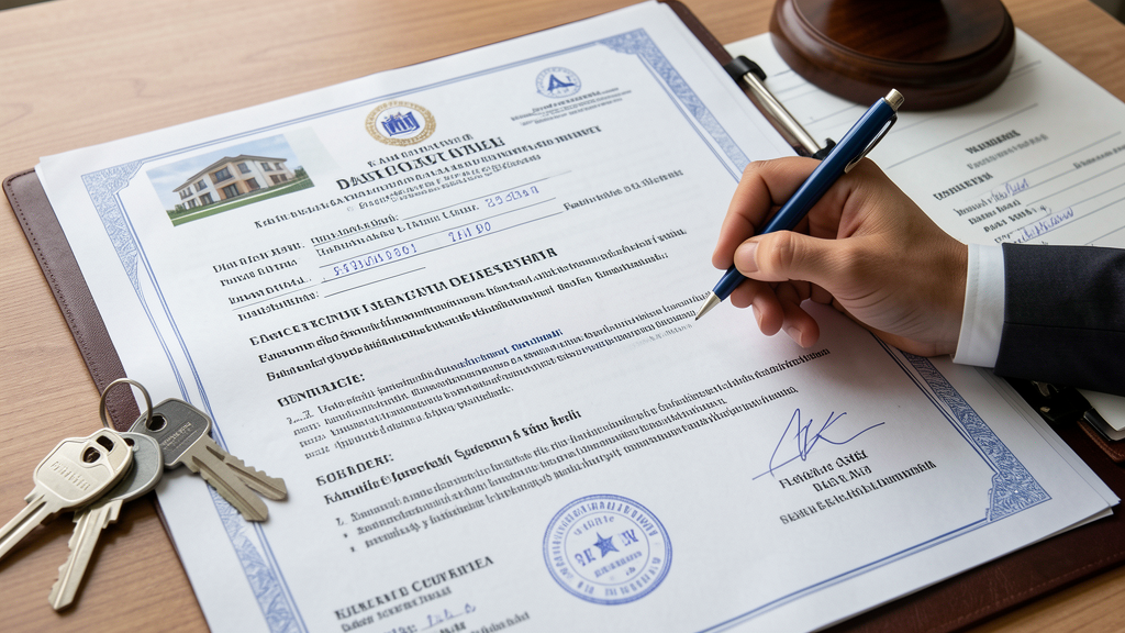 Turkish property buying process title deed and keys 2026